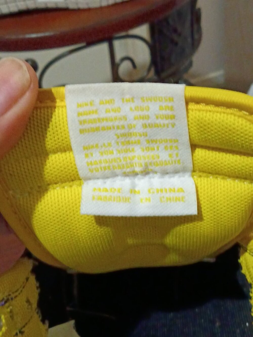 Women's Nike Dunk Low Yellow Purple Lakers Dunk Size 8.5 Los Angeles - Picture 13 of 15
